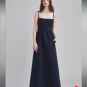 Navy Amsale Ever Dress